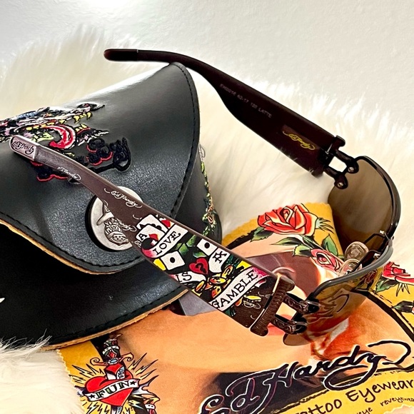 EUC Ed Hardy Sunglasses - Picture 4 of 9